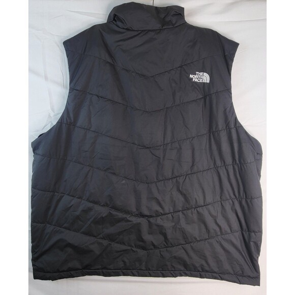 The North Face Down Vest Mens XXL Black 550 Fill Quilted Puffer Warm Winter - Picture 4 of 6